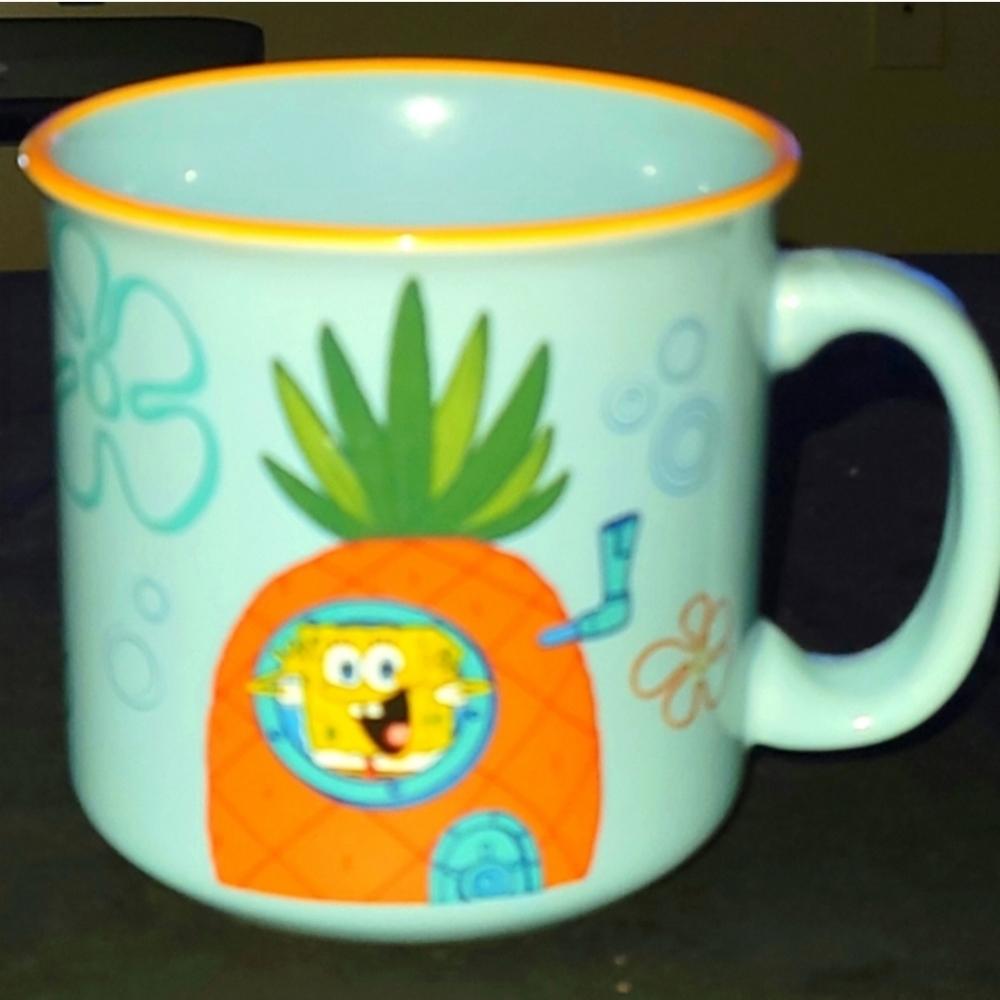 ❤️Silver Buffalo Spongebob Squarepants 20oz Mug